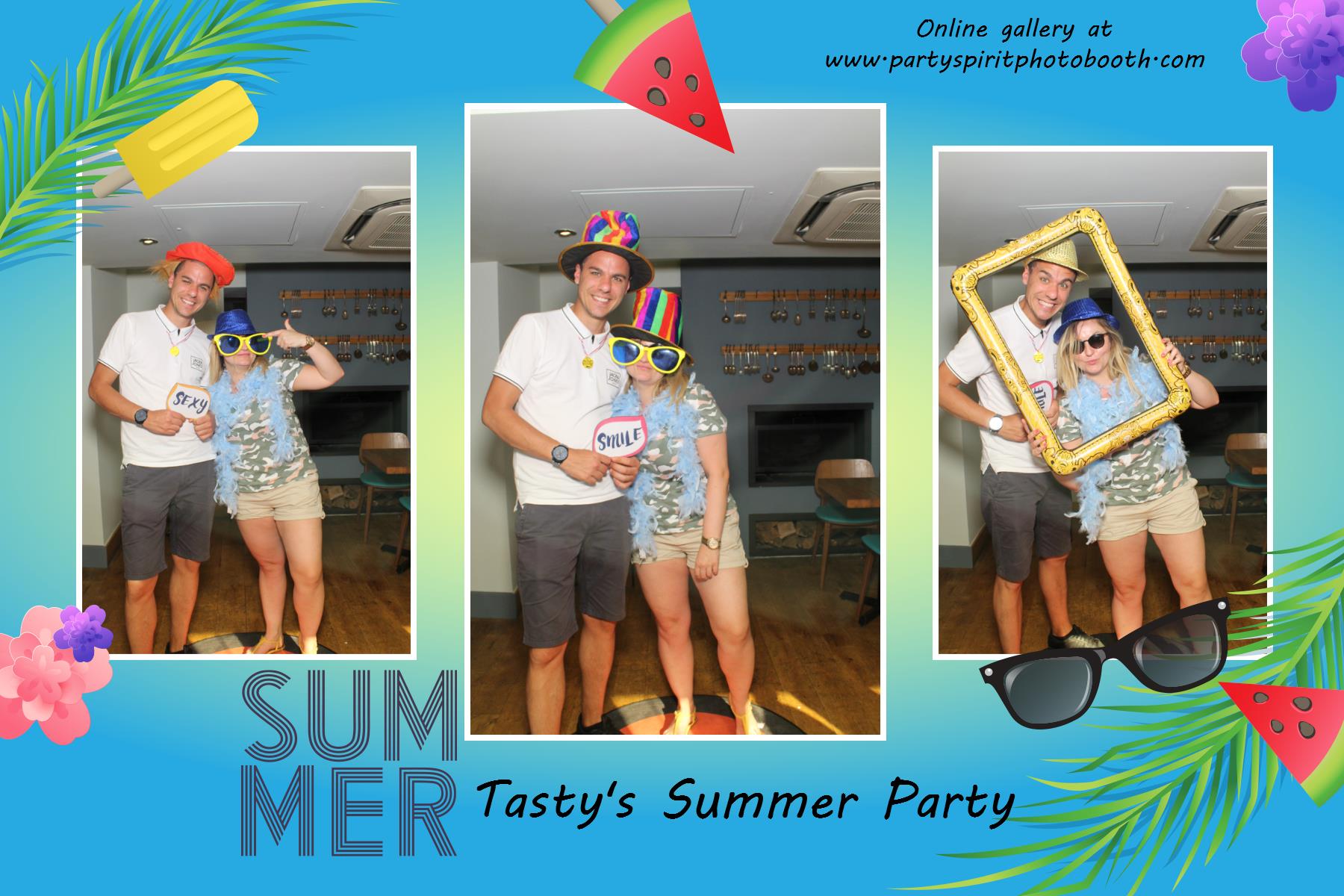 Tasty's Summer party | View more photos from the event at gallery.partyspiritphotobooth.com/u/PartySpiritPhotoBooth/Tastys-Summer-party